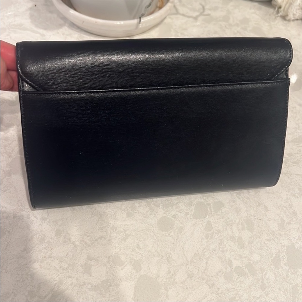 Vintage Givenchy Dark Navy and Gold
Leather Clutch - Picture 6 of 7